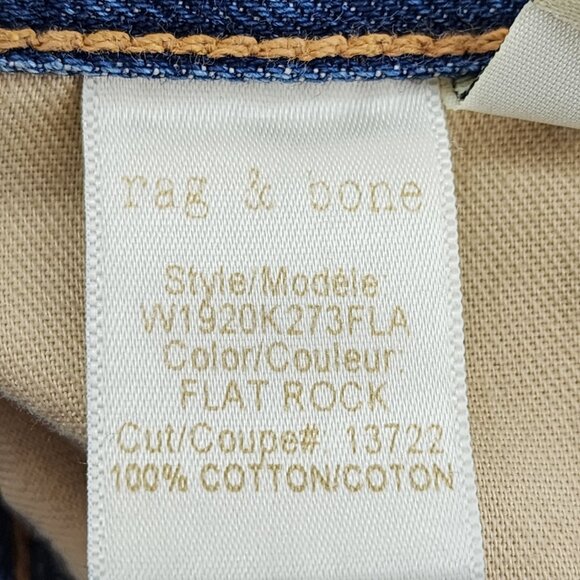 Rag and Bone Women's 100% Cotton Distressed Slim Fit Denim Shorts - 29 - Picture 7 of 8